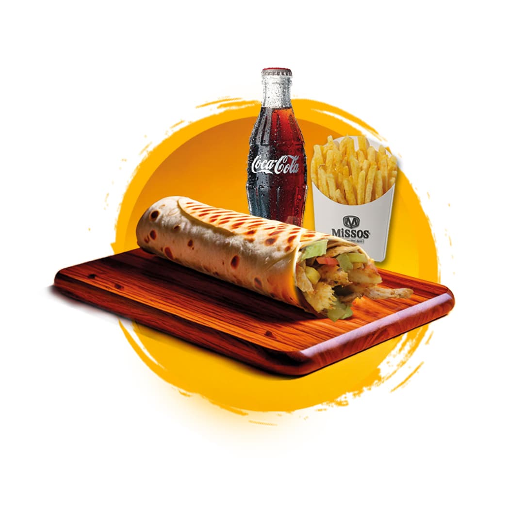 Missos Tavuk Döner Kola Menü